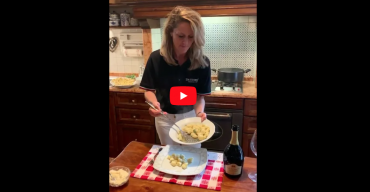Chiara's kitchen & Alessandro's cellar