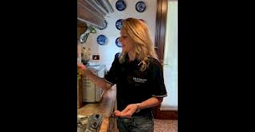 Chiara's kitchen & Alessandro's cellar