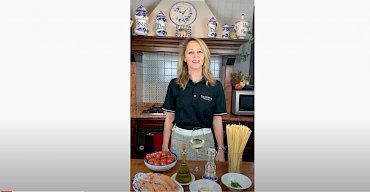 Chiara's kitchen & Alessandro's cellar